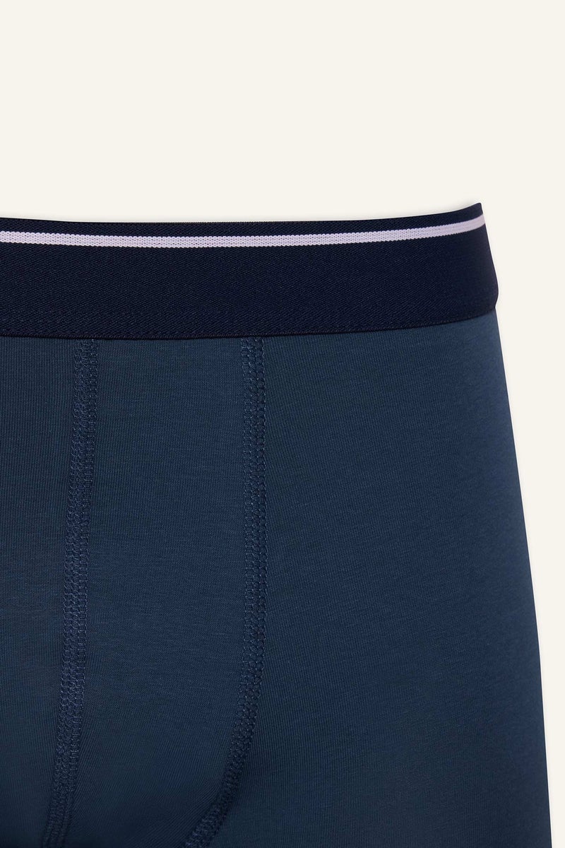 DeFacto Blue Man Regular Fit 3 Piece Boxers Casual - Image 4